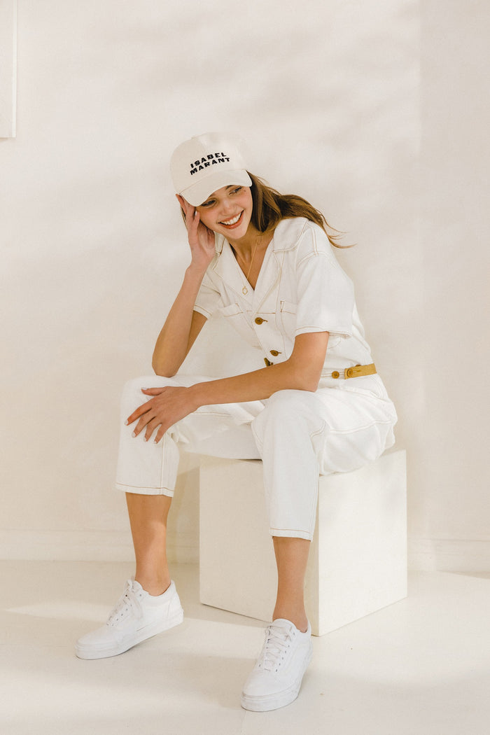 RIGID DENIM UTILITY JUMPSUIT W4312RIA