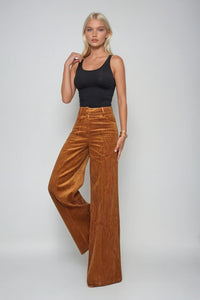 CORDUROY WIDE LEG PANTS W2472PID